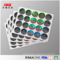 Original Hologram Round Protection Sticker with Promotional Hologram